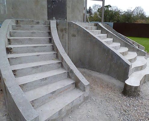 заливка бетонных лестниц в москве